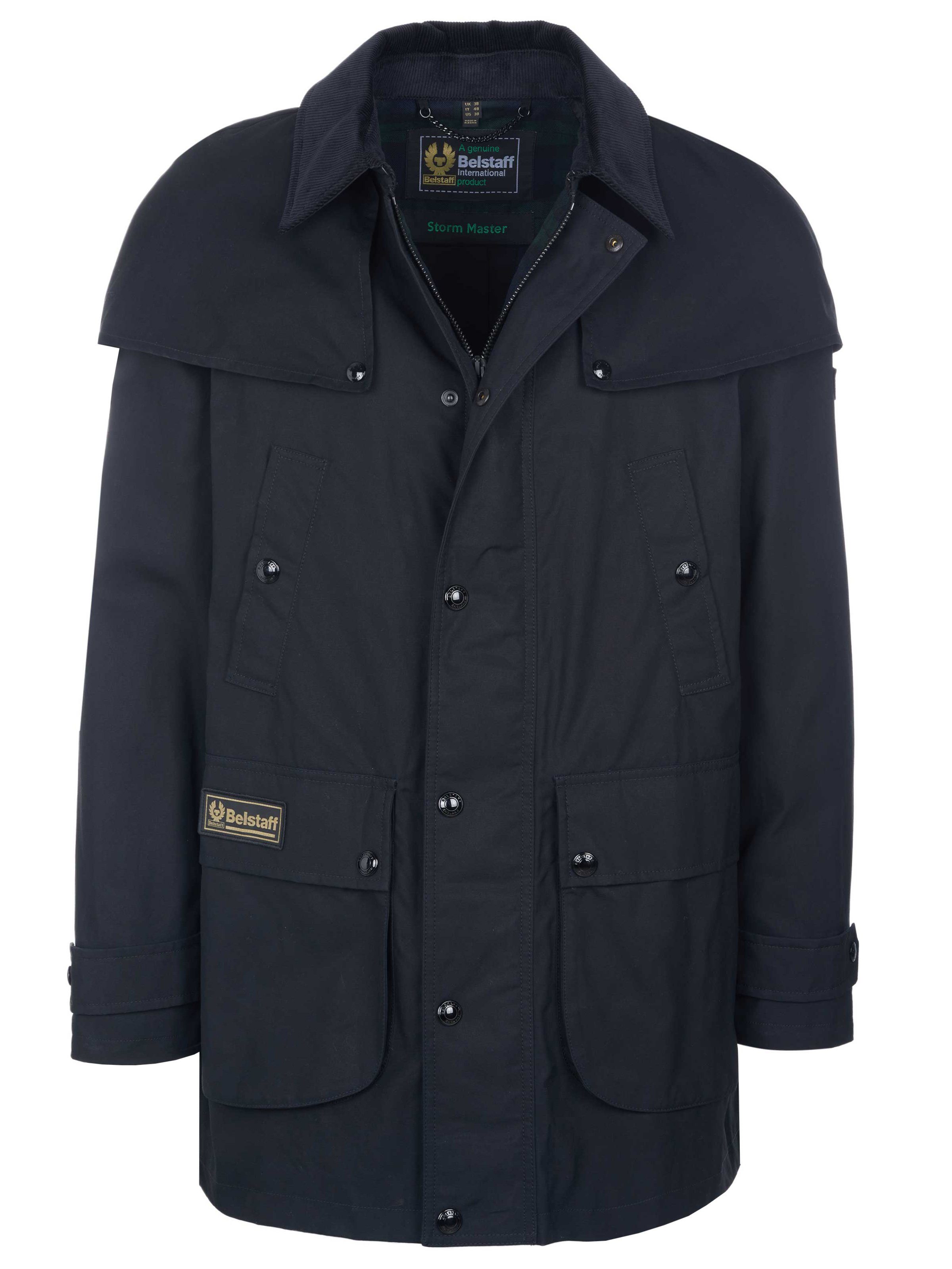 Belstaff Kurzmantel Belstaff Mantel schwarz