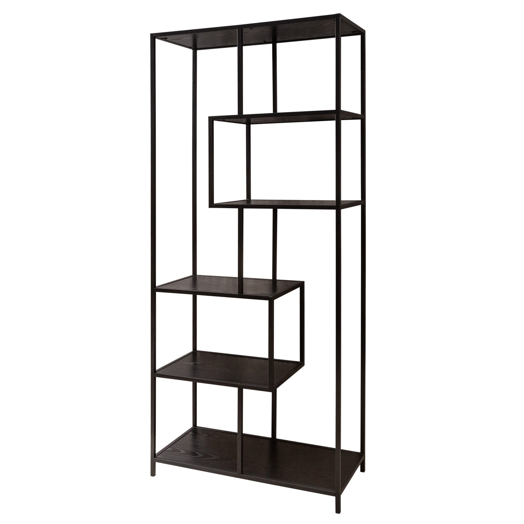 riess-ambiente Standregal SLIM LINE 185cm schwarz, günstig online kaufen