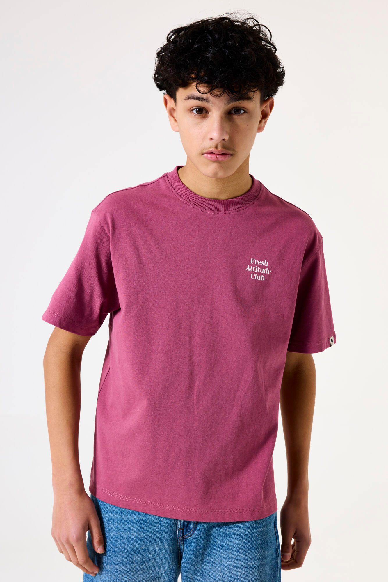 Garcia T-Shirt mit Schriftzug günstig online kaufen