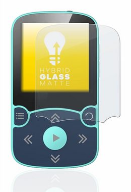 upscreen flexible Panzerglasfolie für AGPtek A65X MP3 Player with clip, Displayschutzglas, Schutzglas Glasfolie matt entspiegelt