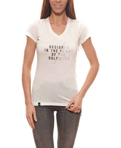 Salewa Rundhalsshirt »SALEWA Slash DRI-Release Shirt schnell trocknendes Damen Wander-Shirt Outdoor-Shirt Weiß«