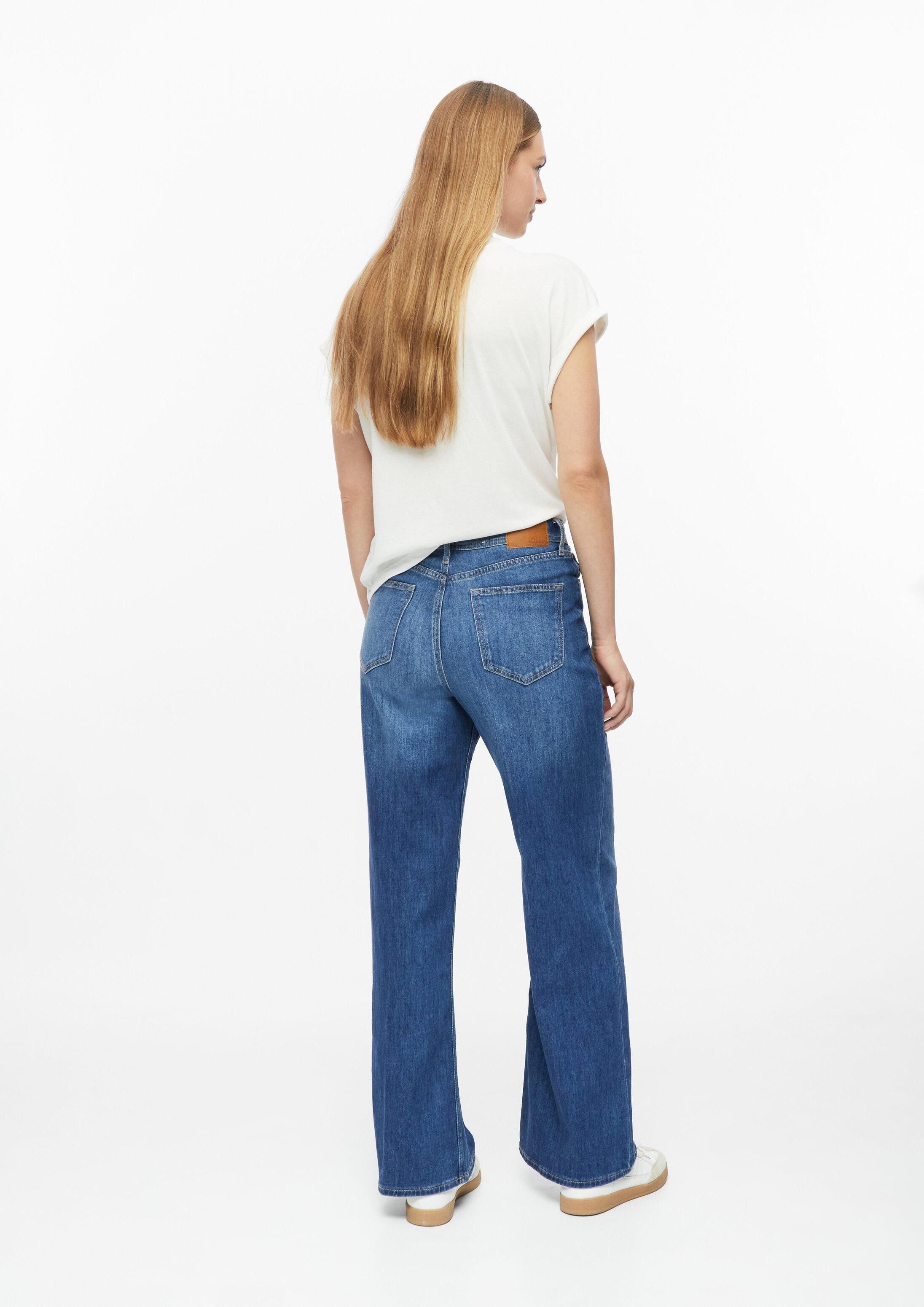 s.Oliver Weite Jeans Jeans-Hose SURI Jeans Suri / High Rise / Wide Fit