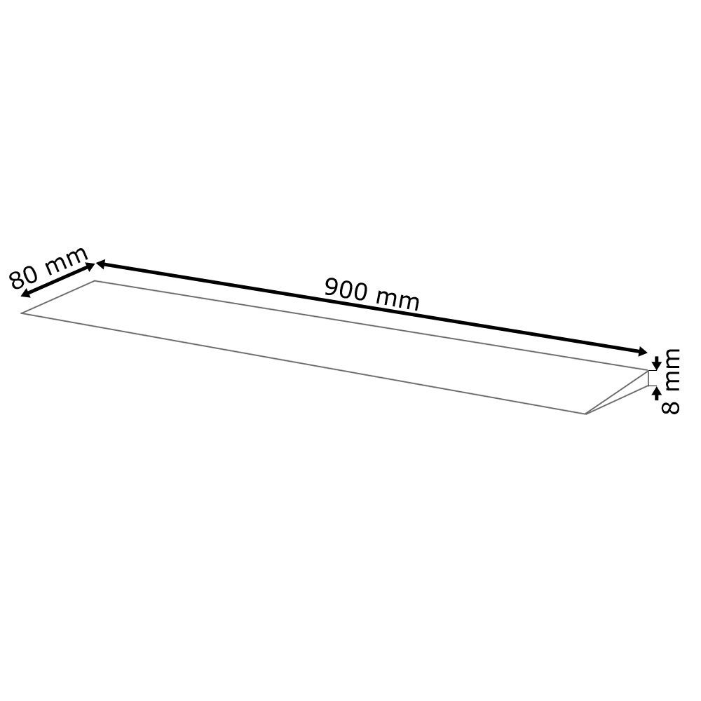 Kingpower Auffahrrampe Türschwellenrampe Rollstuhl Schwellenrampe Gummi Rampe Bordstein 8 mm