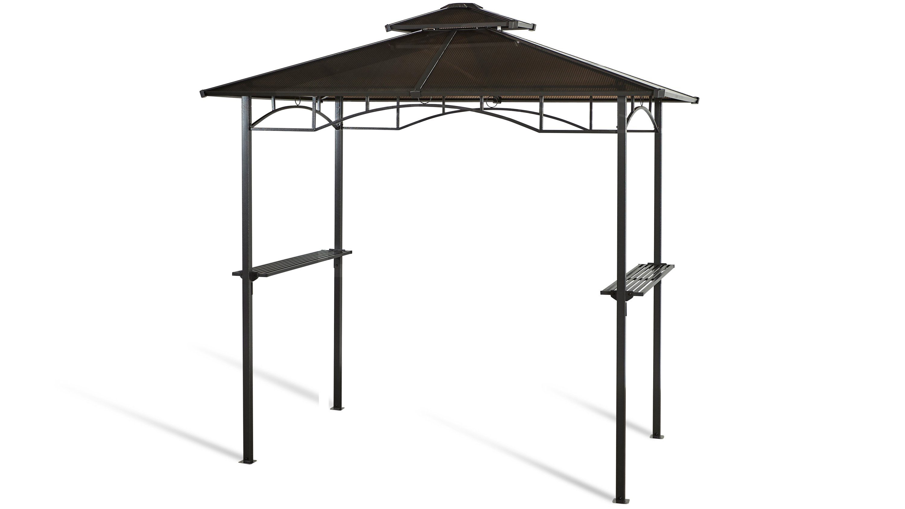 Grasekamp Pavillon Grillpavillon BBQ Hardtop 1,5x2,4m