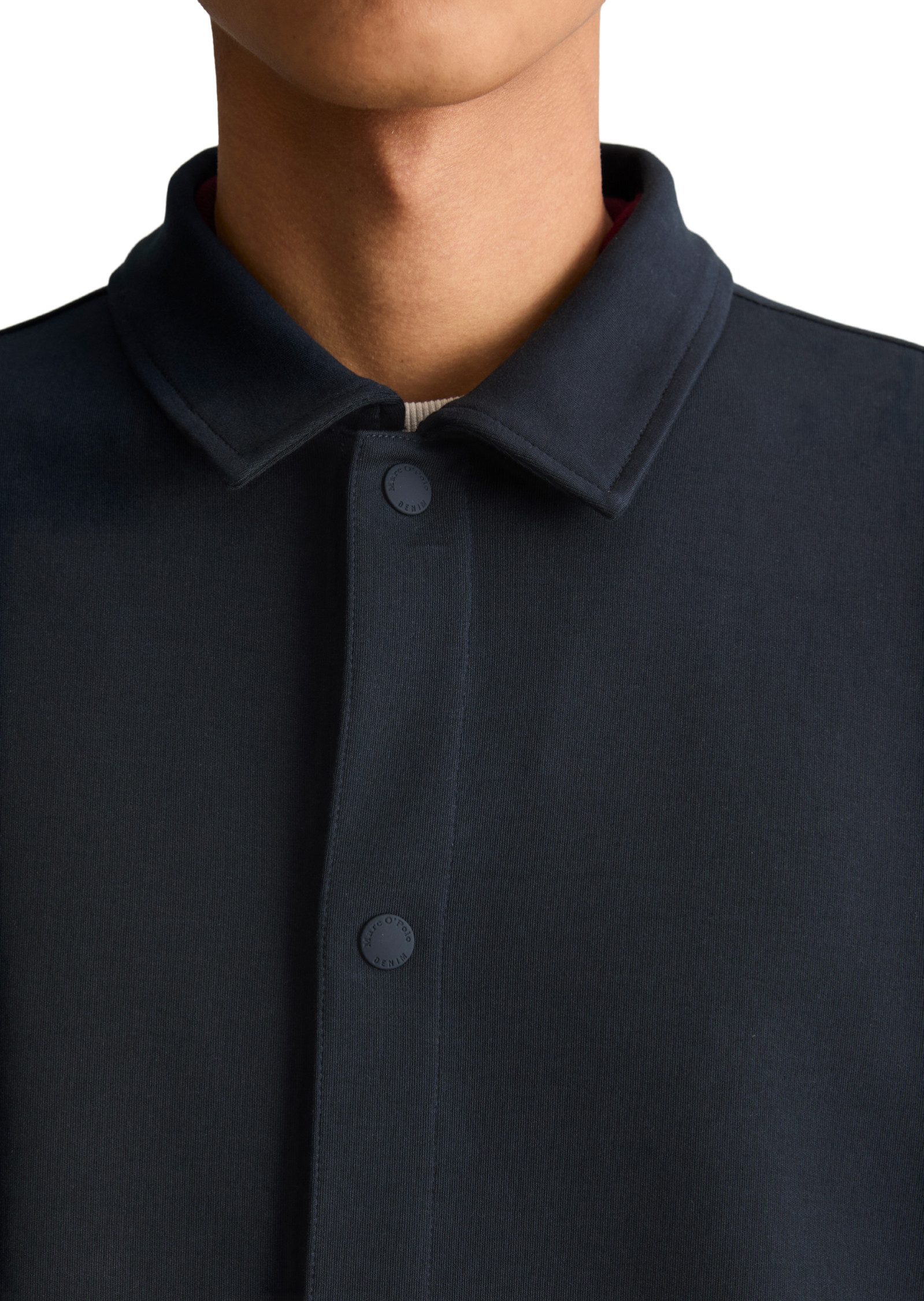 Marc O'Polo DENIM Kurzjacke aus schwerem Interlock Jersey – Bild 4 von 5