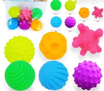 Fivejoy Lernspielzeug Touch Multi-Textur Hand Greifen Ball Baby Spielzeug (6-St)
