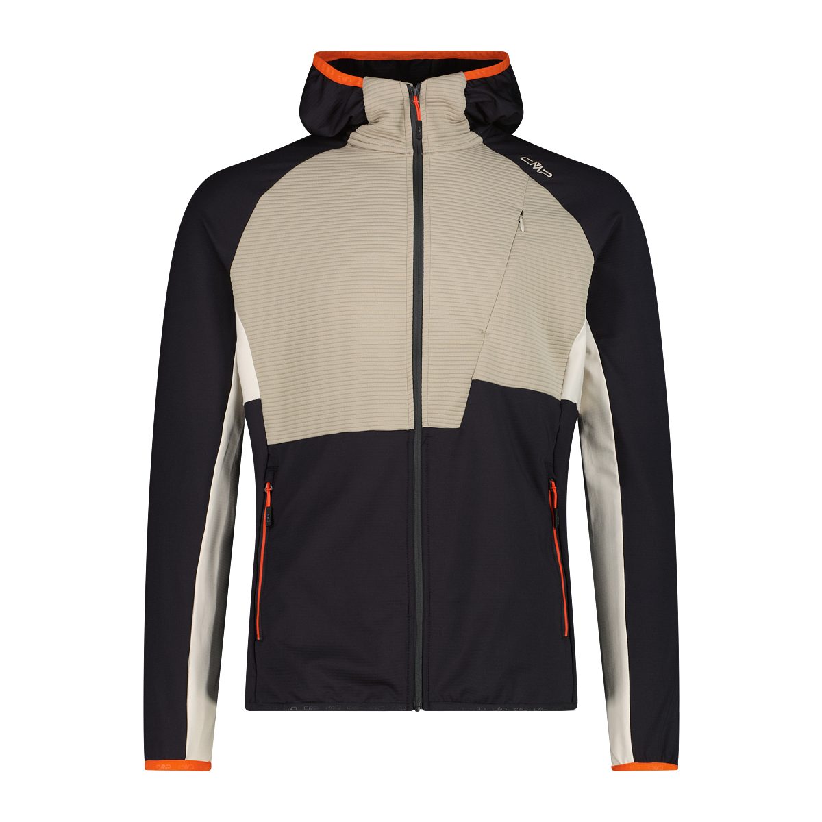 CMP T-Shirt MAN JACKET FIX HOOD ANTRACITE-CORDA