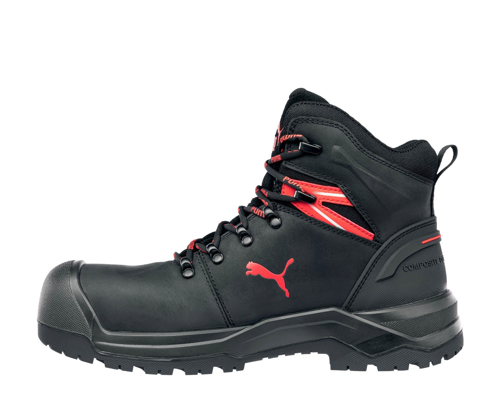PUMA Safety PUMA SAFETY IRON HD MID Sicherheitsschuh S3S Sicherheitsschuh Ölbeständige Laufsohle