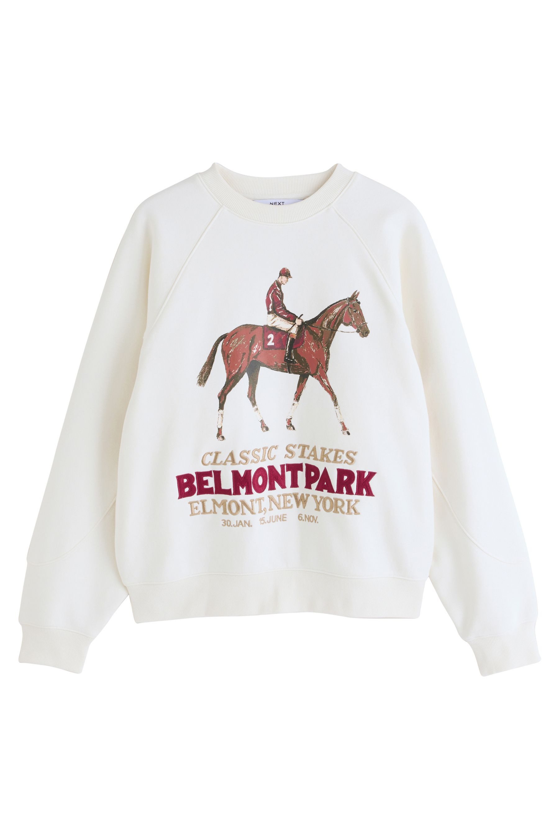 Sweater Rundhalssweatshirt mit Grafik