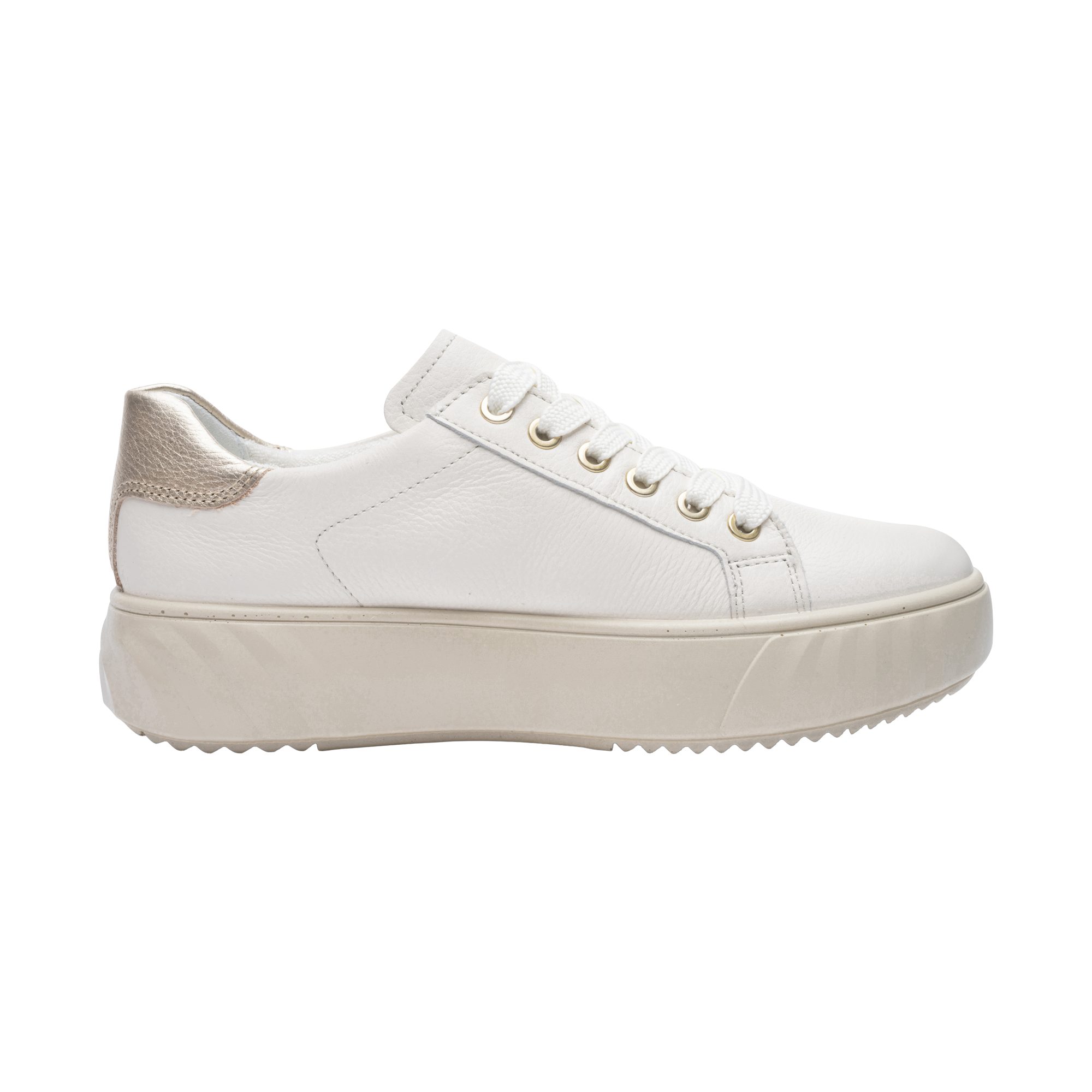 Ara Ara 46523-17 MONACO, Sneaker, Weiß (Creme), Damen Sneaker