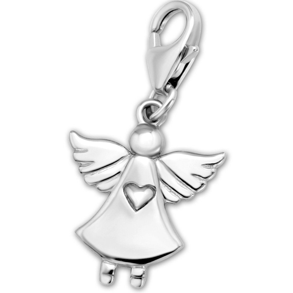 Geschenkdose), Schutzengel Bettelarmband (inkl. Charm Sterling-Silber Engel 925 Halskette Limana aus oder Gliederarmband Karabiner für für Anhänger