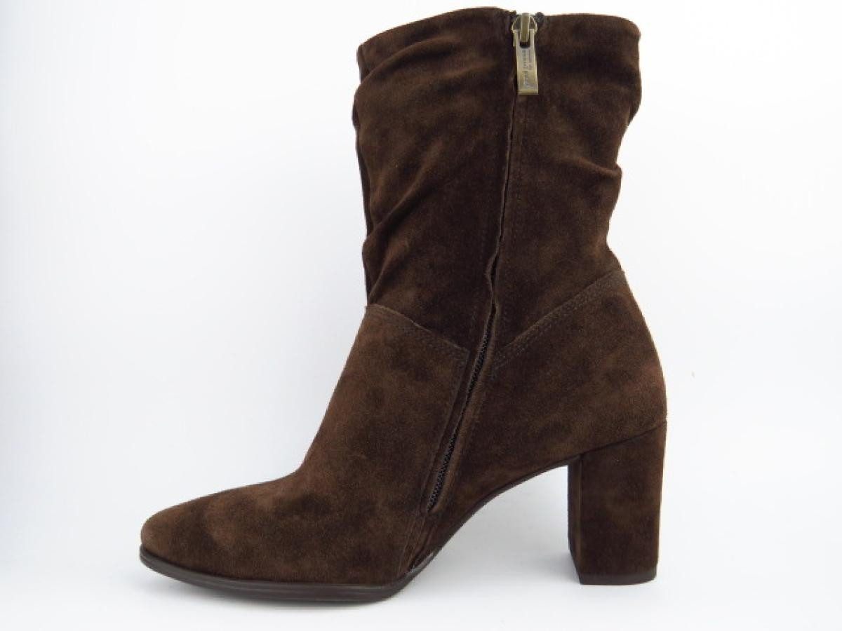 Paul Green Suede schoko Stiefelette günstig online kaufen