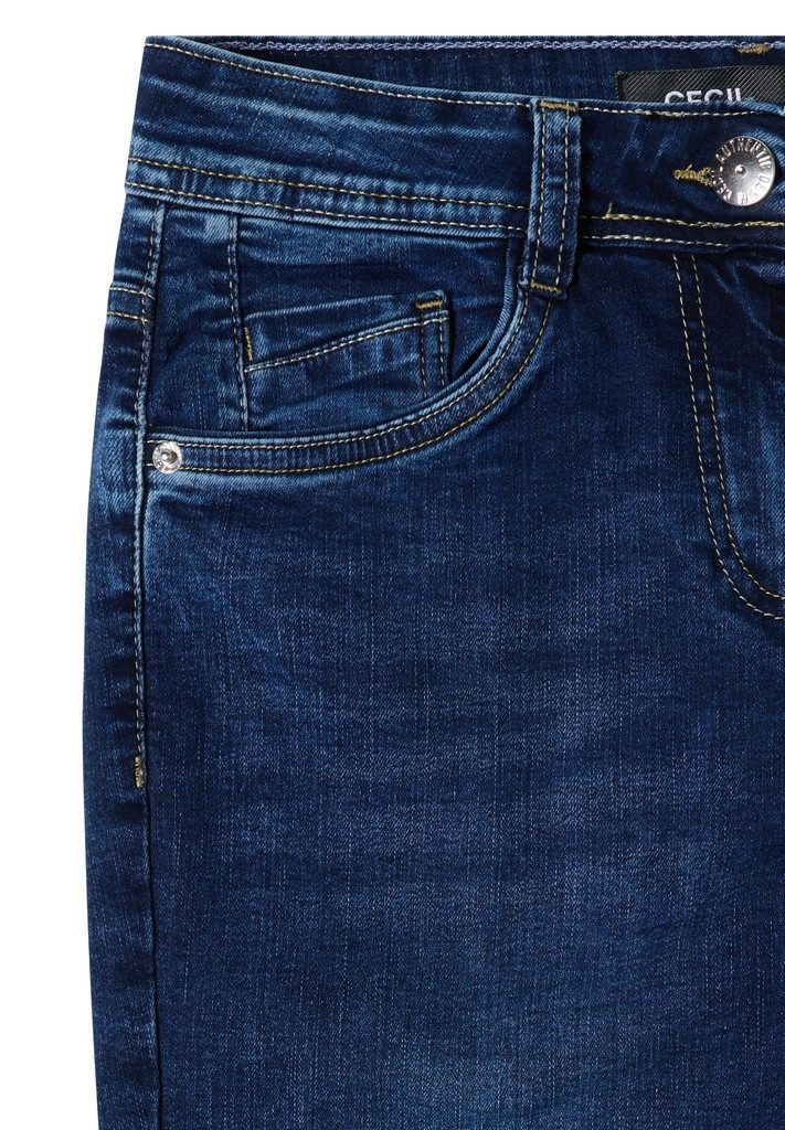 CECIL Bequeme Jeans Cecil / Da.Jeans / Style NOS Scarlett STRAIGHT Mi