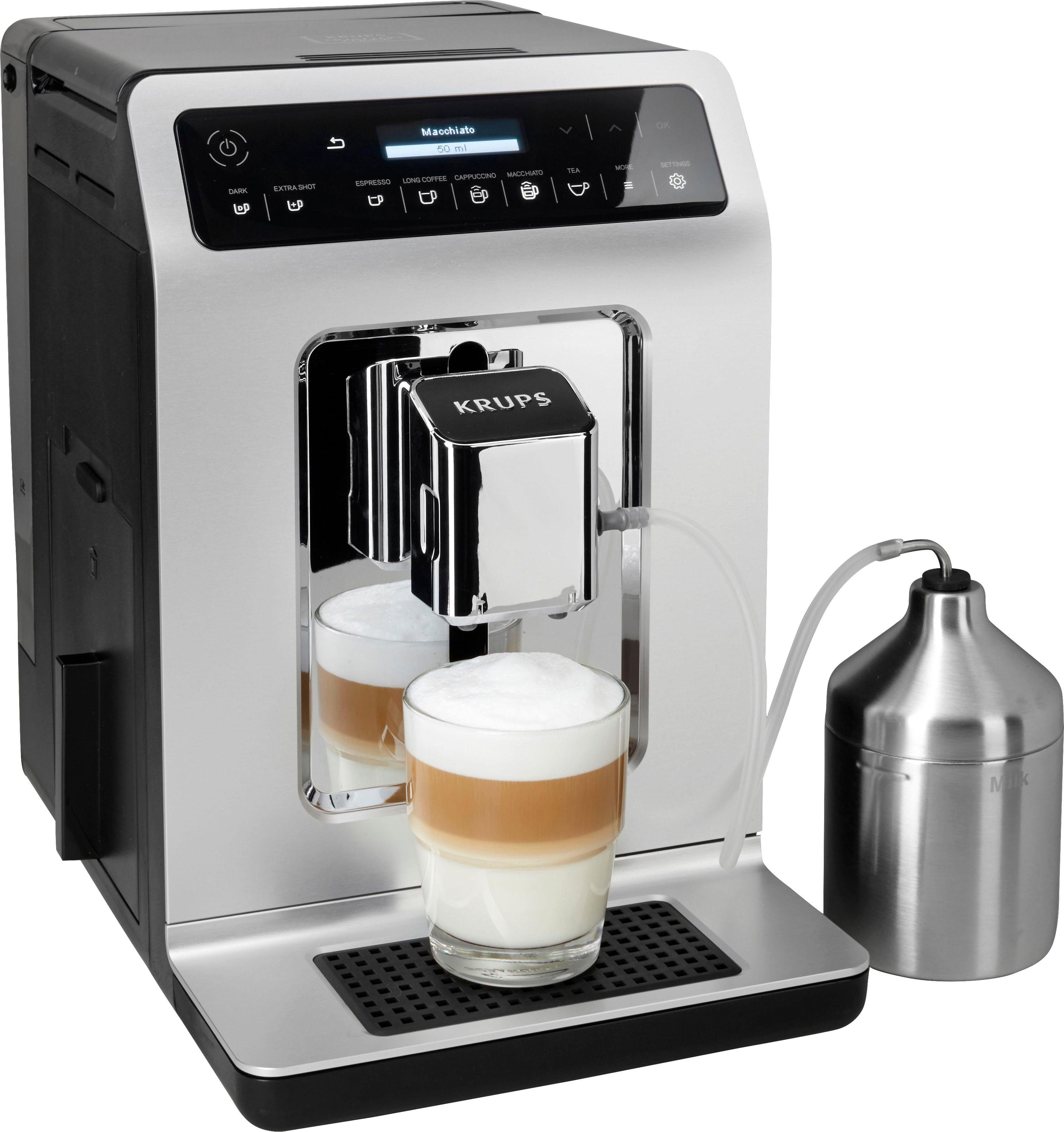 Krups Kaffeevollautomat EA891C Evidence Chrome Espresso-Vollautomat, mit 15  Voreinstellungen online kaufen | OTTO