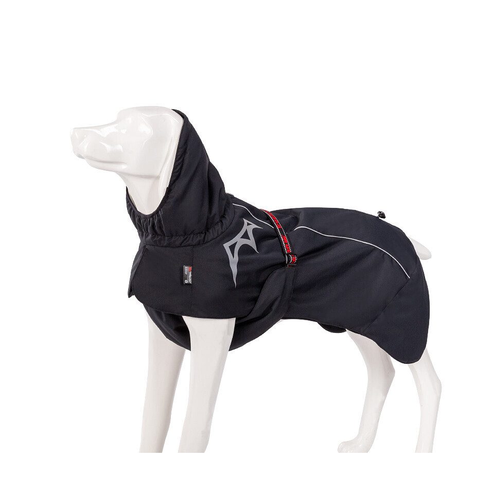 Truelove Hundemantel Wärmejacke schwarz