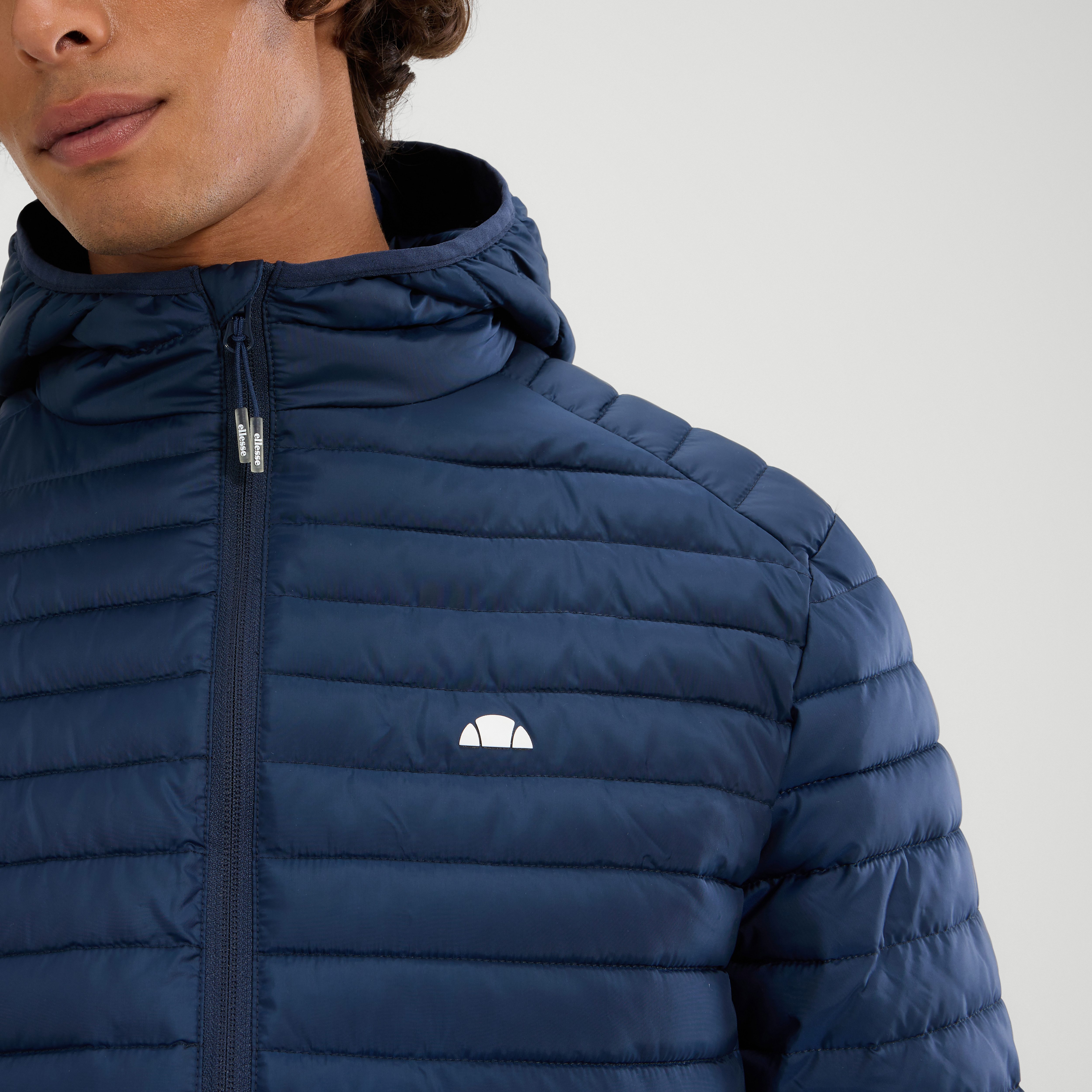 Ellesse Steppjacke für Erwachsene, aus Polyester, leichtes Material, sportlicher Stil