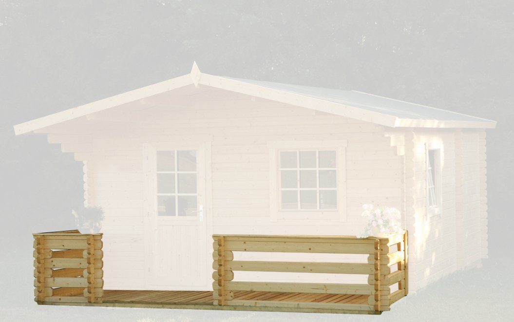 Gartenhaus Mit Terrasse Preisvergleich • Die besten ...