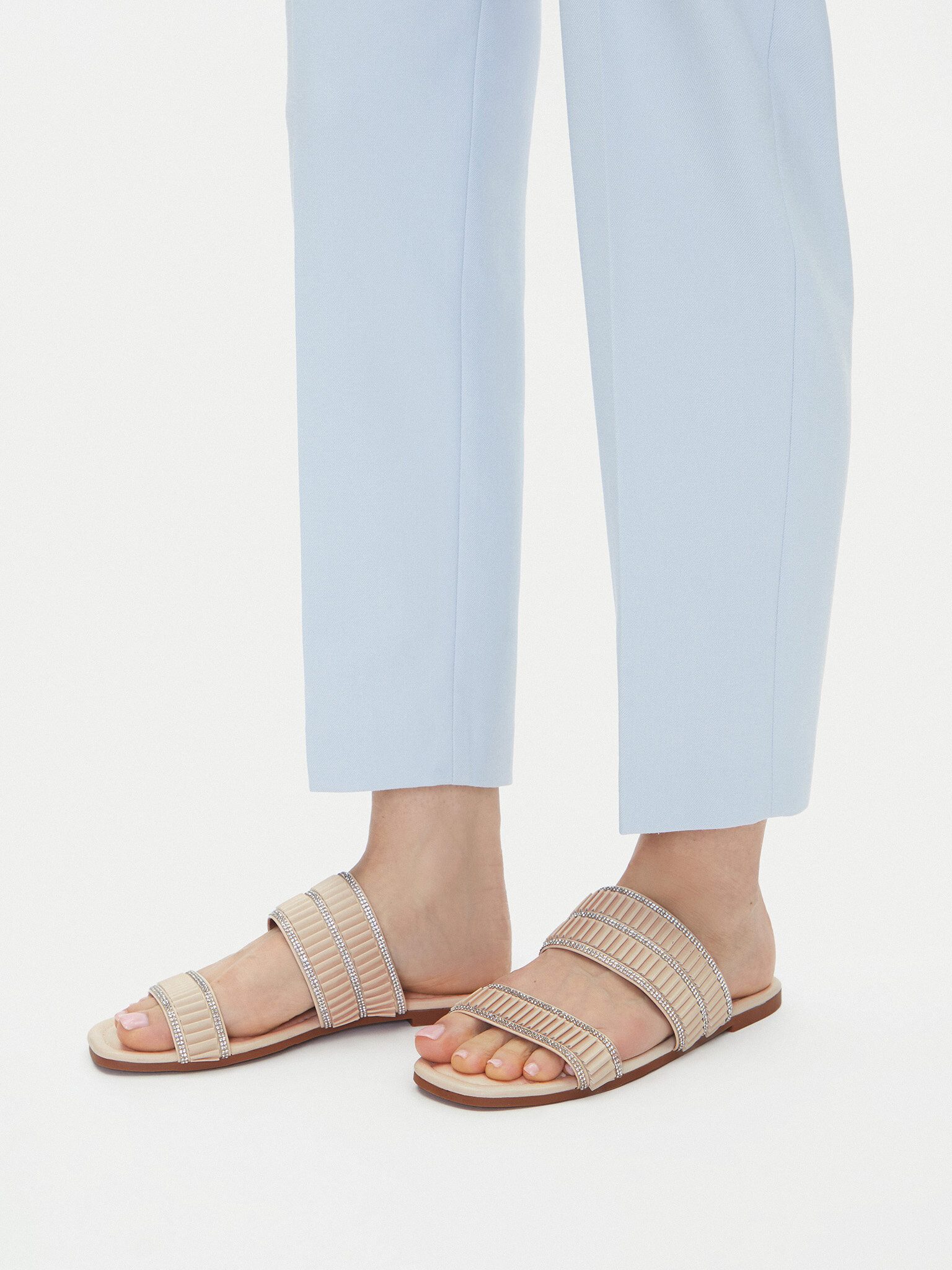 Jenny Jenny Damen Flip-Flops Beige LC053408 Badepantolette