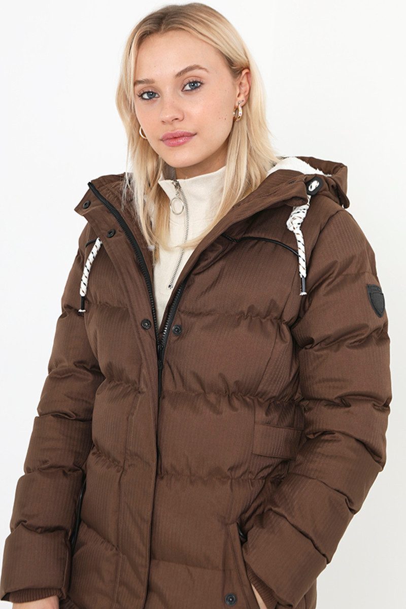 Brave Soul Winterjacke Steph mit kuscheligem günstig online kaufen