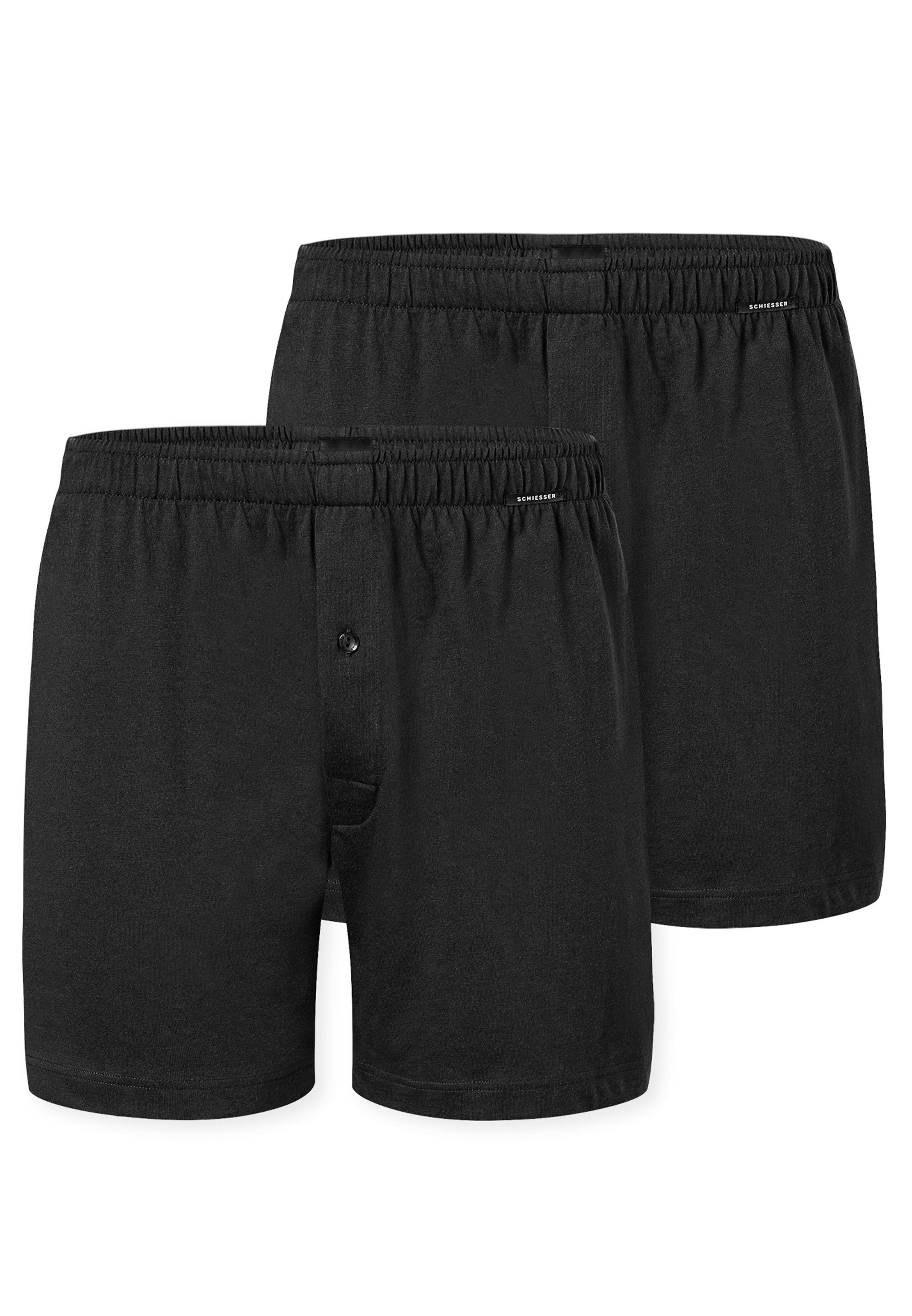 Boxershorts 2er Pack Singel-Jersey