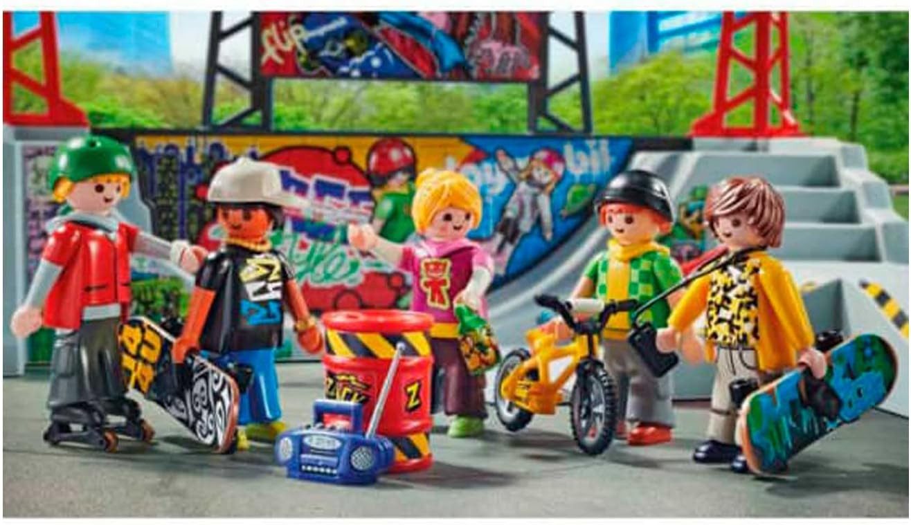 Playmobil® City Action 70168 Skatepark mit 4 Skateboards Konstruktions-Spie günstig online kaufen