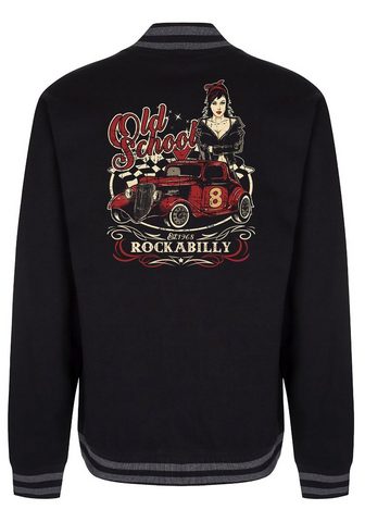 GASOLINE BANDIT ® куртка с Rockabilly-Print