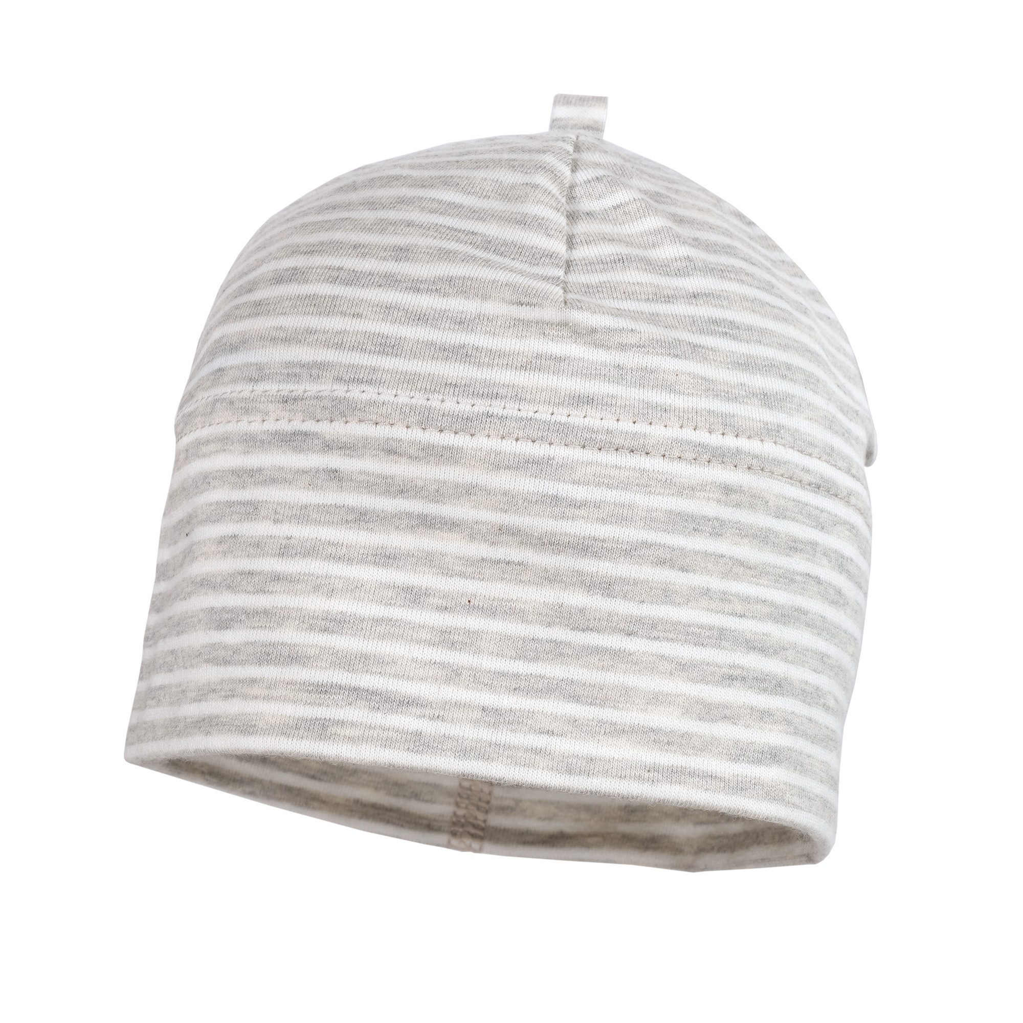 Jerseymütze GOTS BABY-Beanie, Ringeljersey UV 50