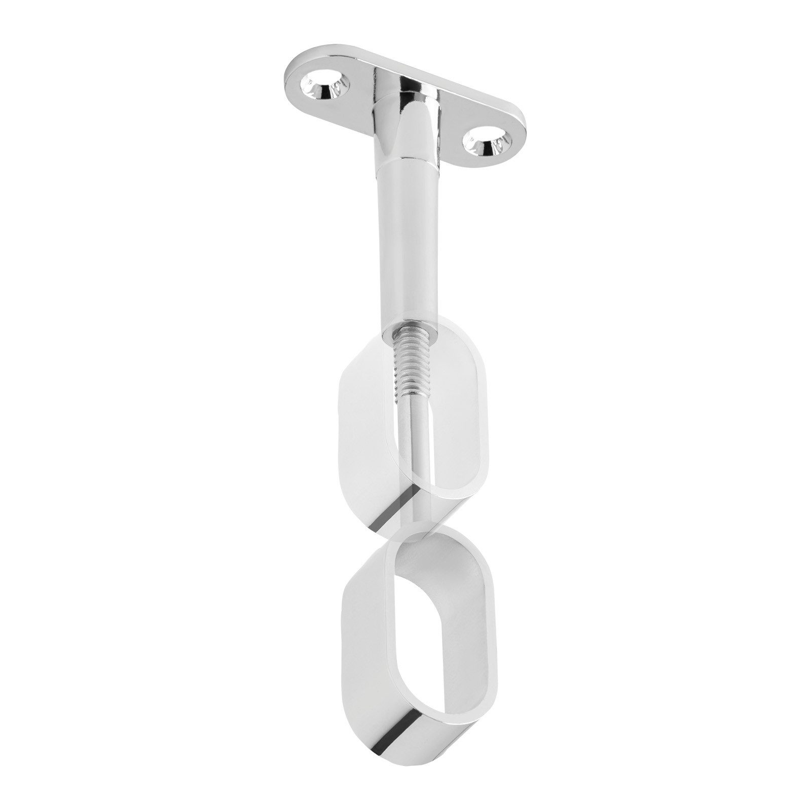 SO-TECH® Garderobenstange Schrankstangenhalter oval chrom poliert günstig online kaufen