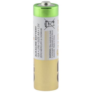 GP Batteries AA Mignon Batterie GP Alkaline Super 1,5V 40 Stück Batterie, (1,5 V)