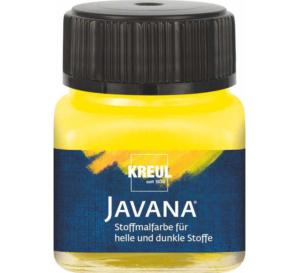 Kreul Textilfarbe Kreul Javana Stoffmalfarbe für helle und dunkle