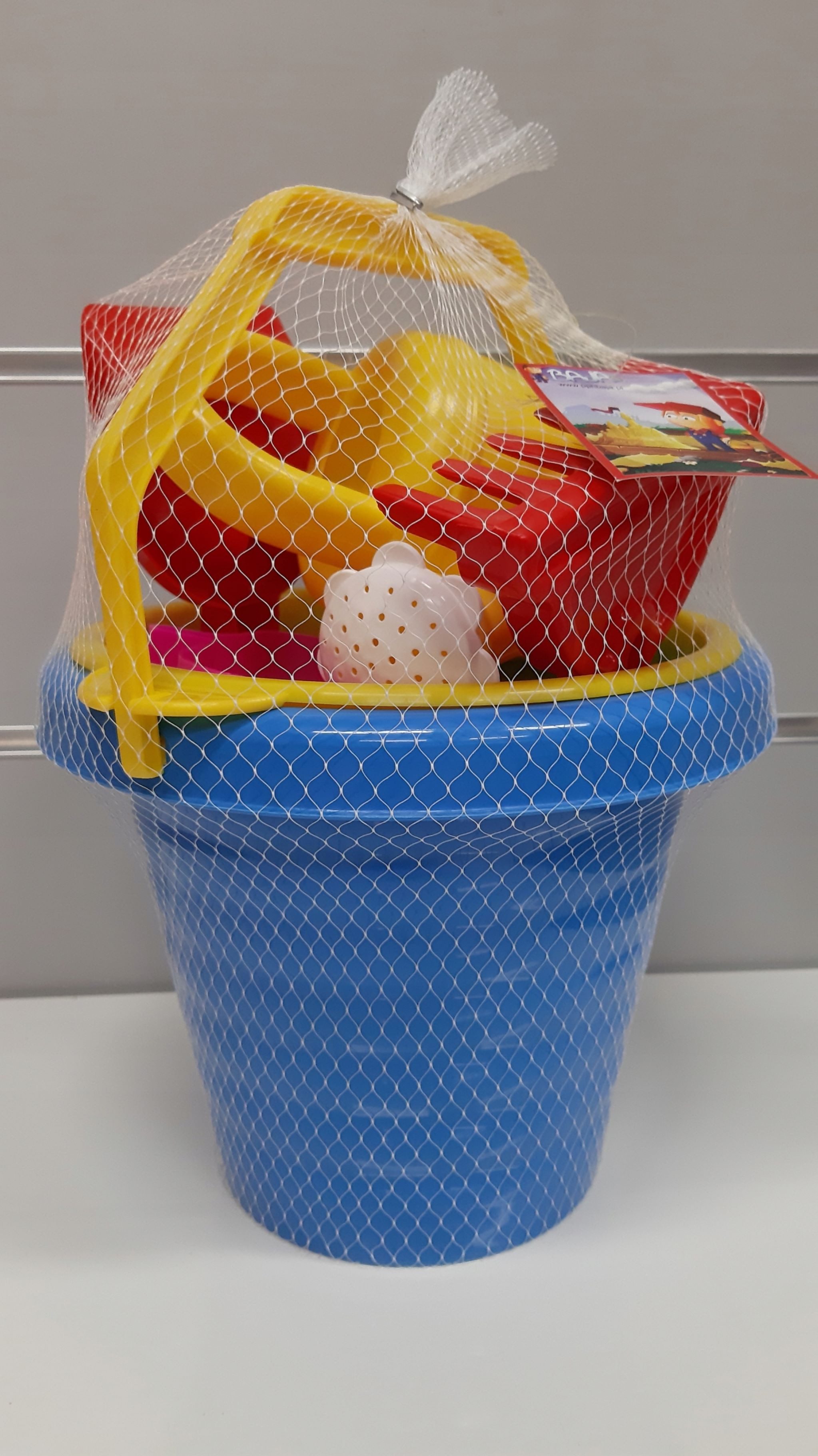 Festivalartikel Sandkasten 7-teiliger Sandspielzeug-Set - Eimer, günstig online kaufen