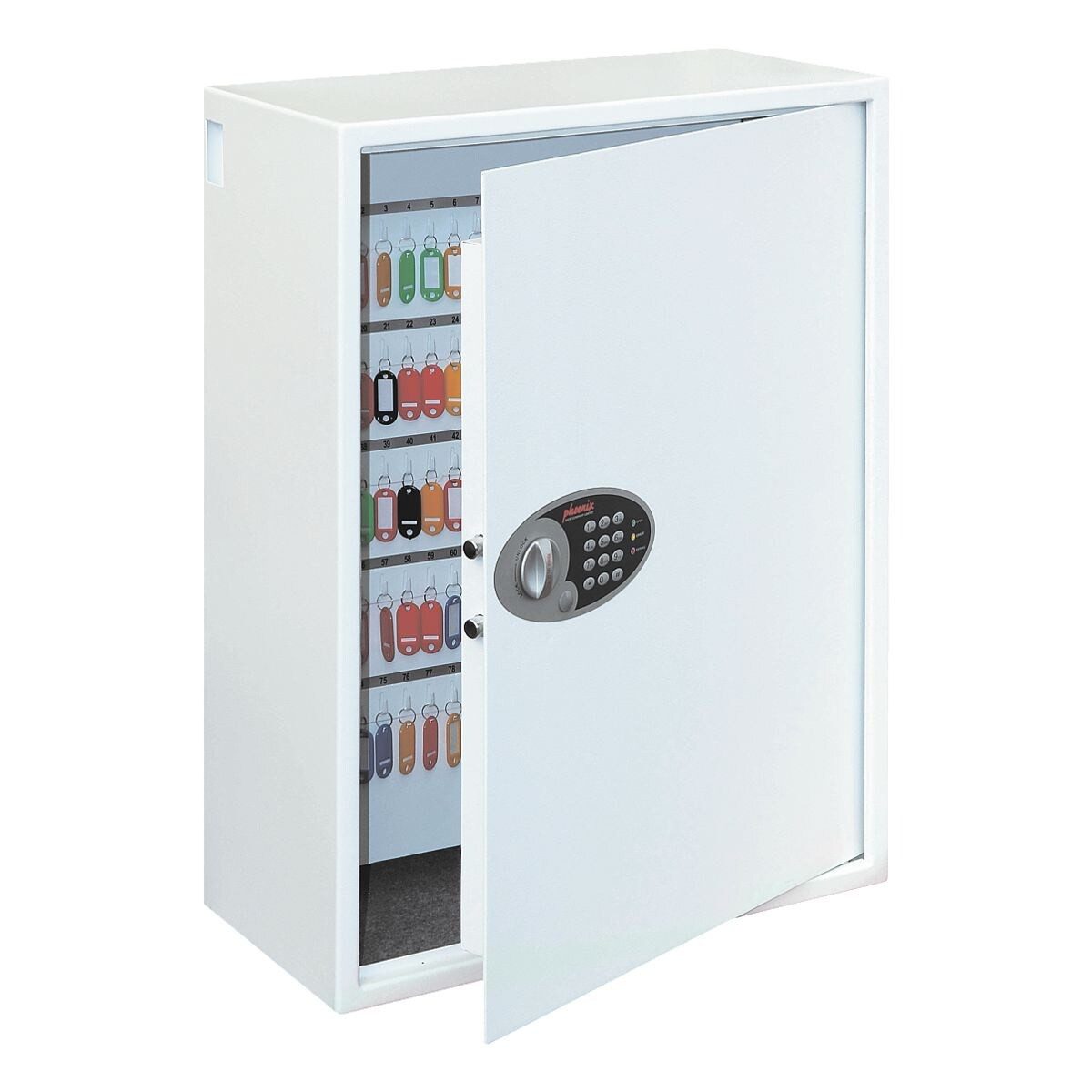 Phönix Schlüsseltresor KS0035E, mit 500 Schlüsselhaken und Einwurfschlitz