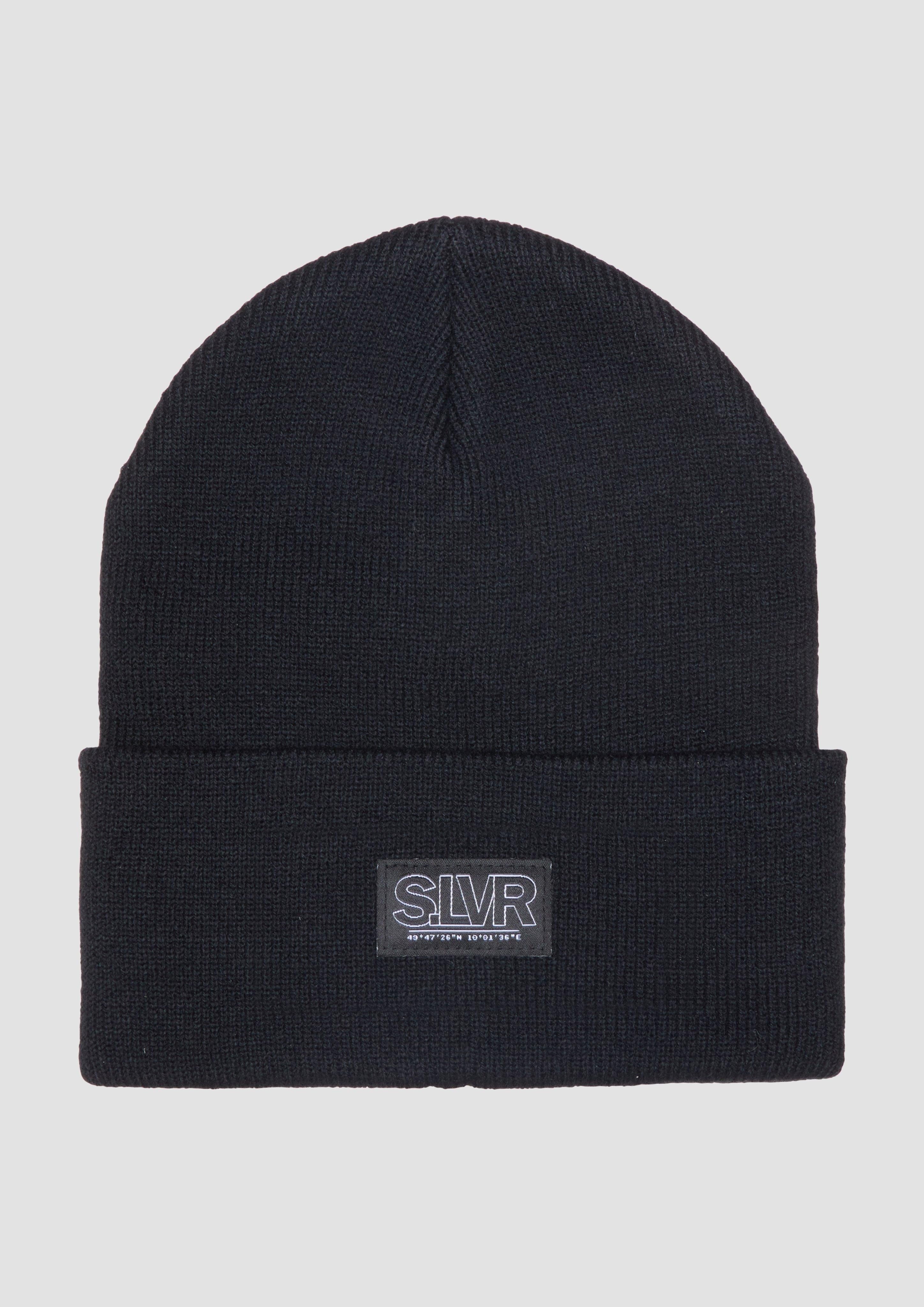 Strickmütze Mütze mit Label-Patch