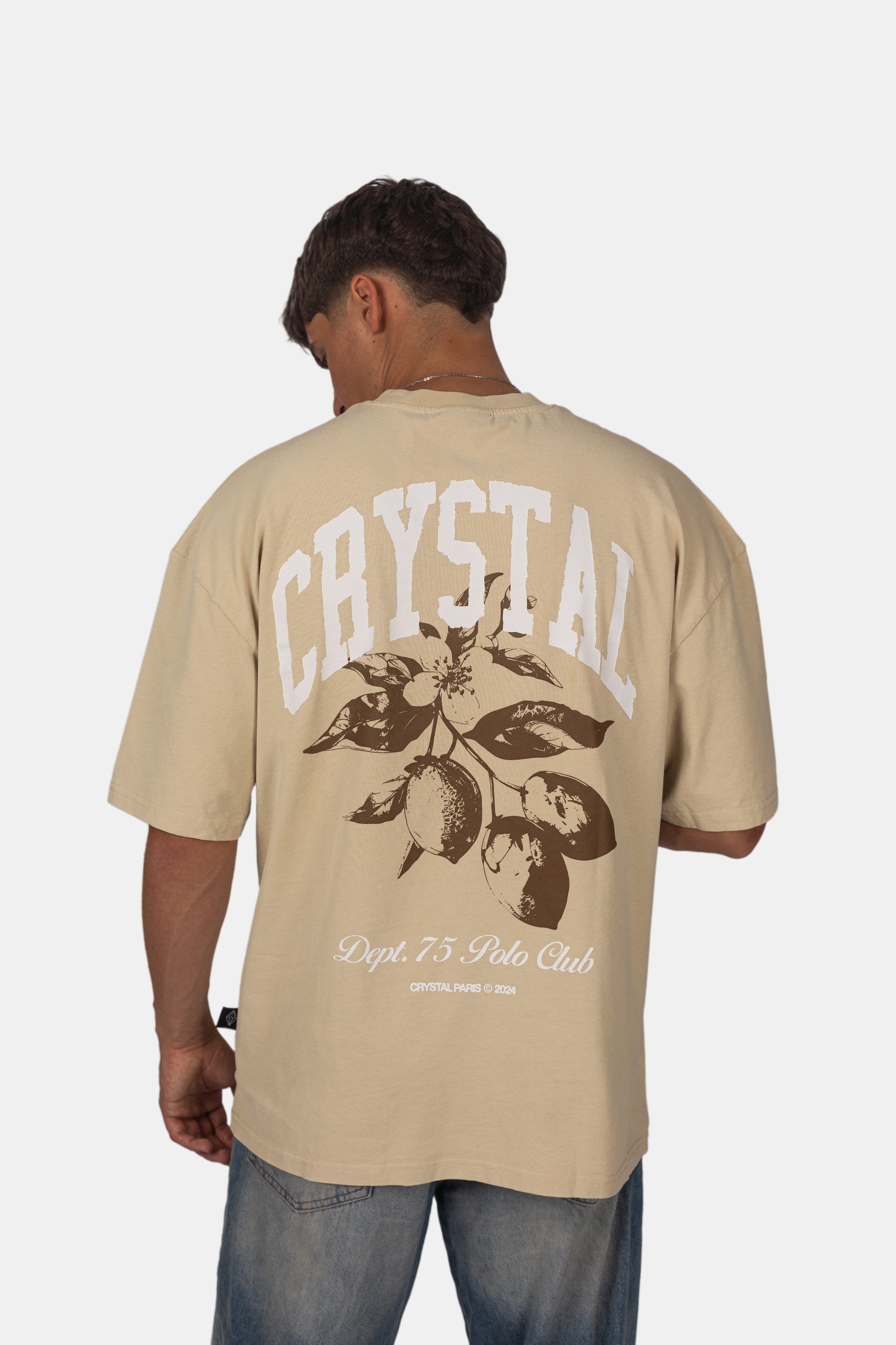 Crystal Paris T-Shirt Polo Club (1-tlg)