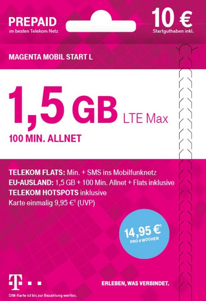 Telekom Mobil Datenvolumen