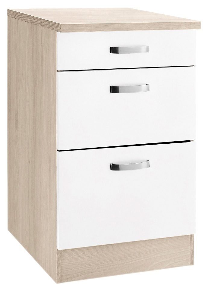 OPTIFIT Unterschrank Faro, mit Metallgriffen, Breite 50 cm