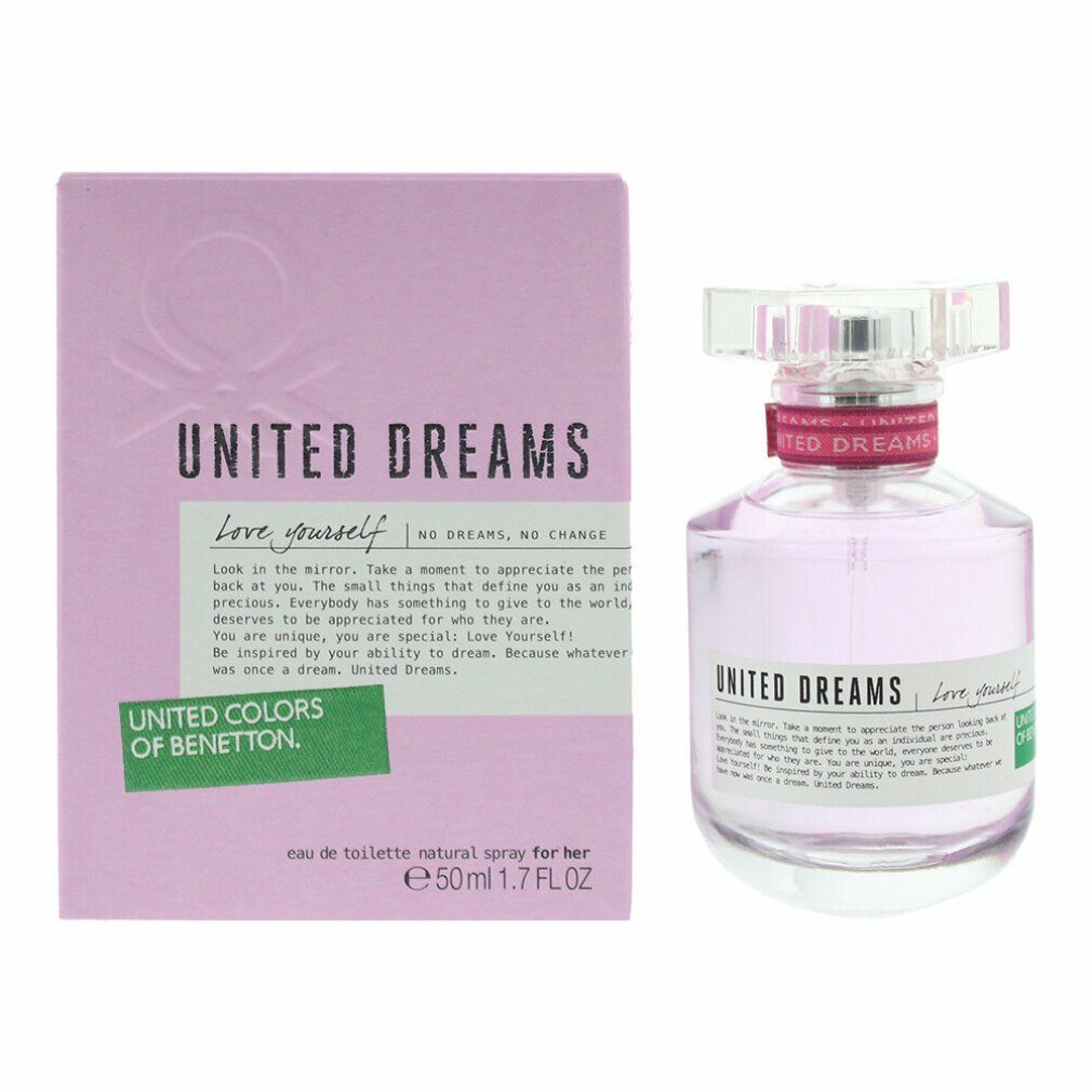 United Colors of Benetton Eau de Toilette Benetton United Dreams Love Yourself Eau de Toilette 50ml Spray