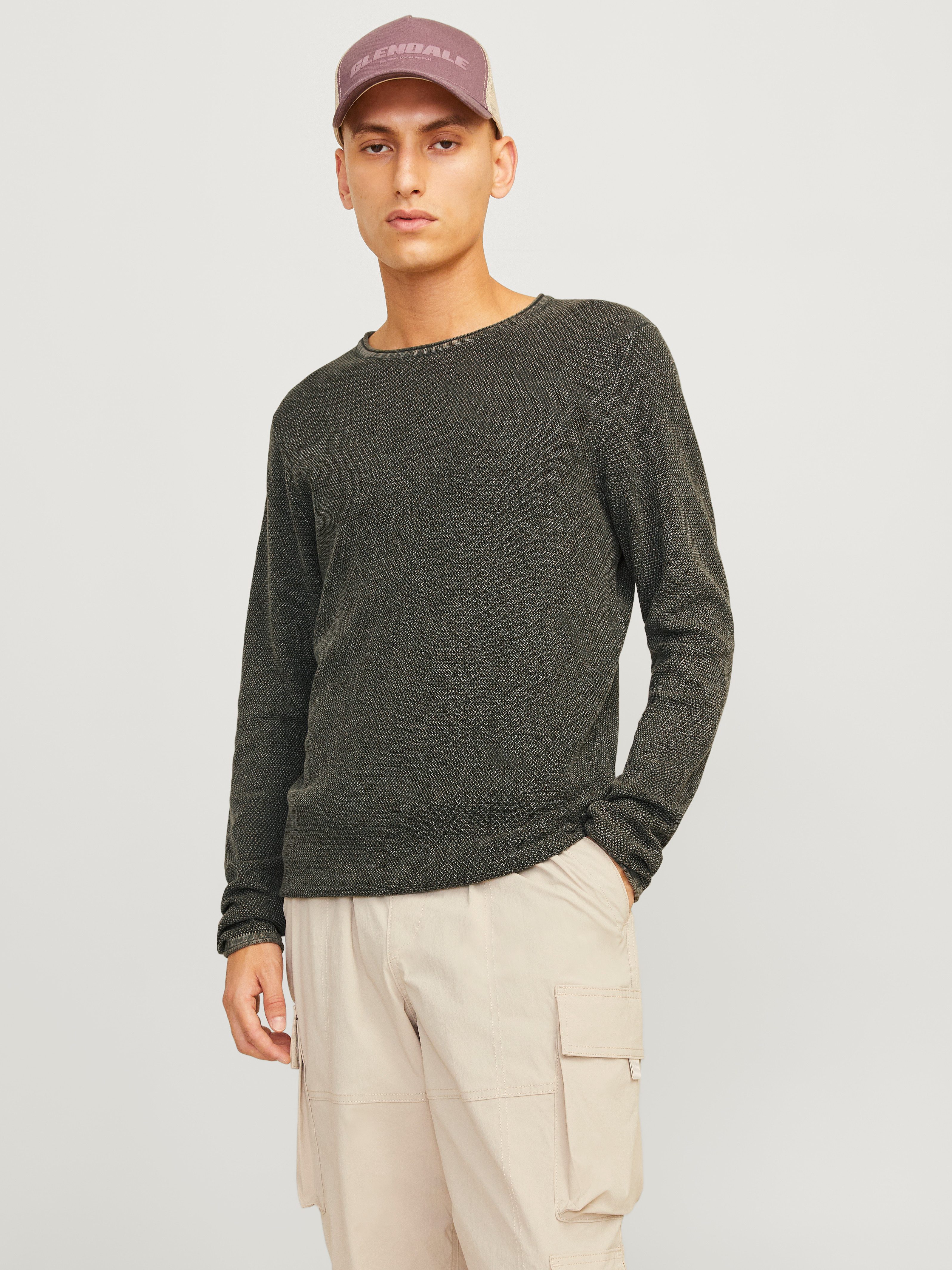 Jack & Jones Rundhalspullover JJDEAN KNIT günstig online kaufen