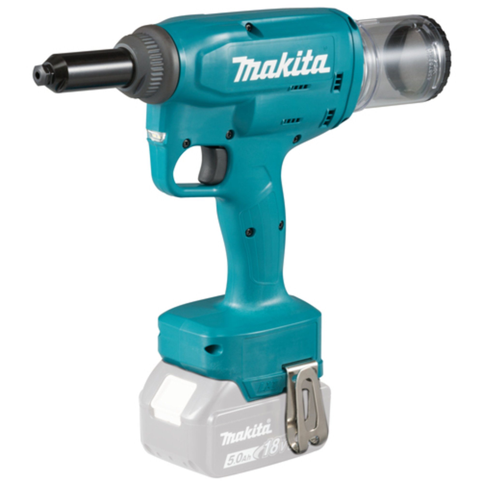 Druckluft-Nagler Makita Akku-Blindnietsetzgerät DRV150Z, 18Volt