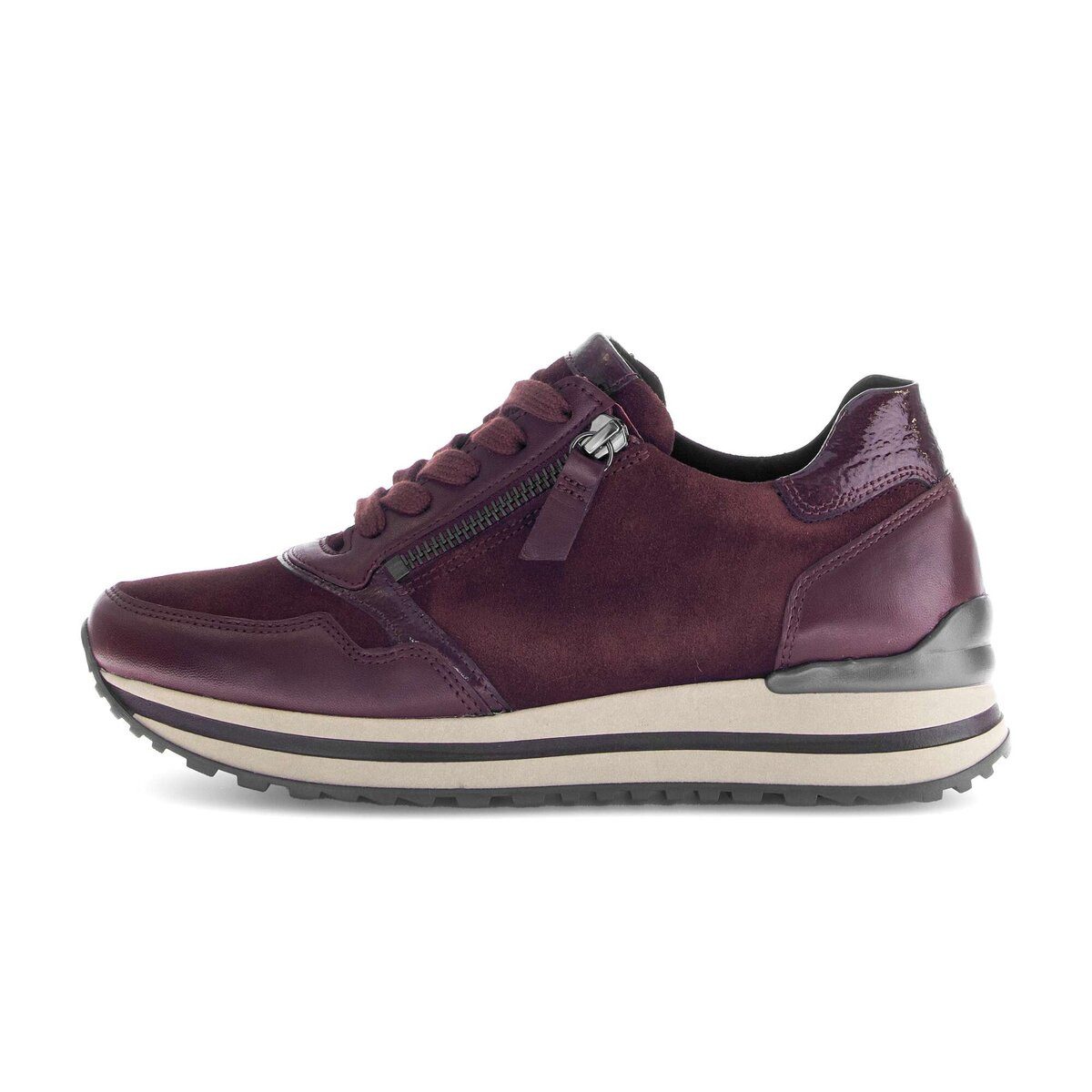 Gabor Sneaker low Materialmix Leder Sneaker günstig online kaufen