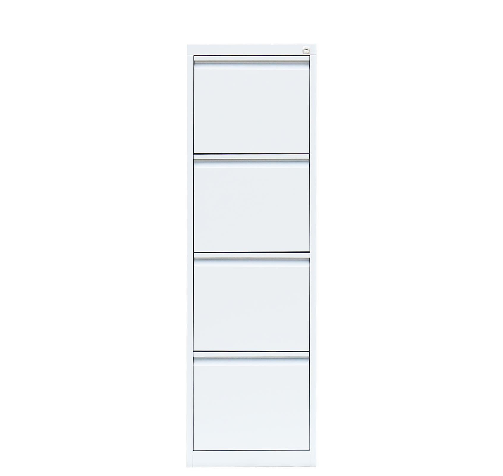 Steelboxx Hängeregisterschrank Lüllmann® Hängeregistraturschrank, 4 Schubladen einbahnig, 1320 x 400 (1-St) Komplett verschweißt und montiert - keine Montage erforderlich