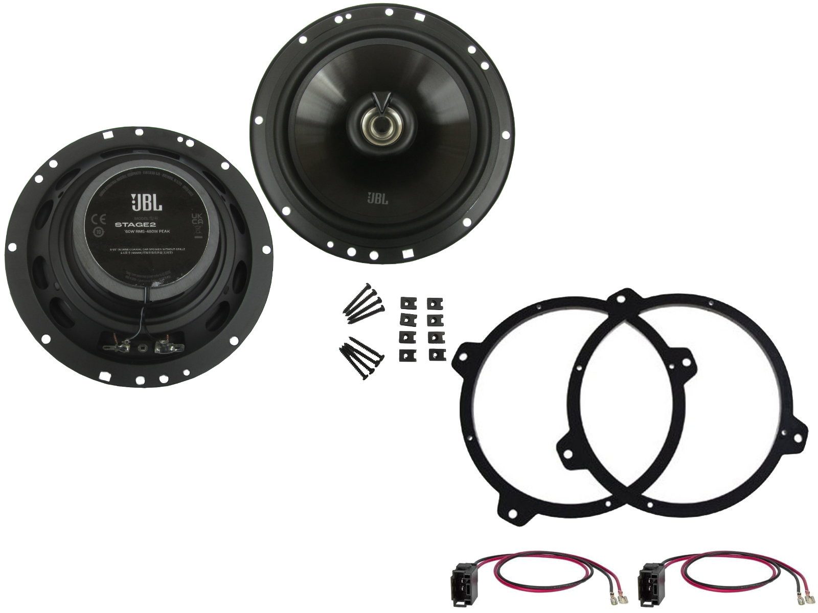 DSX JBL Front Lautsprecher für BMW 3er Touring E46 Bj 99–05 480 Watt Auto-Lautsprecher (60 W)