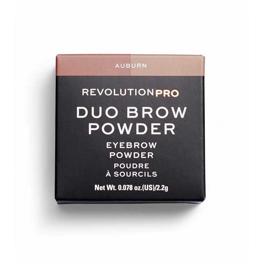 MAKE UP REVOLUTION Augenbrauen-Stift, Vegan, Eyebrow Powder, Auburn, 2.2 g