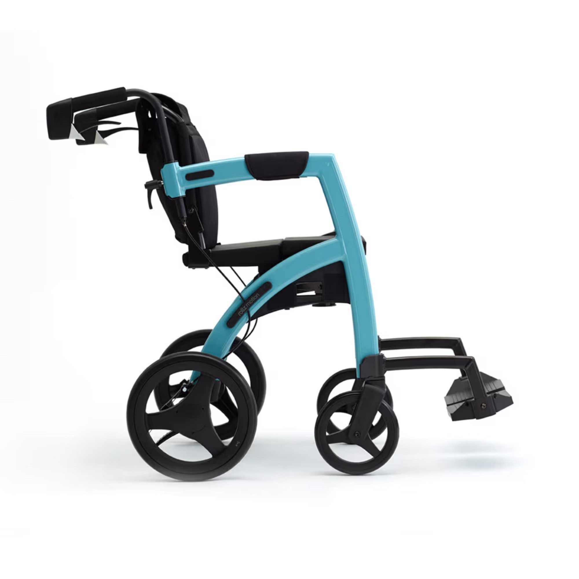 Rollz International Rollator Rollz Motion 2.1. faltbar - 2in1 Rollator & Rollstuhl mit Ankipphilfe