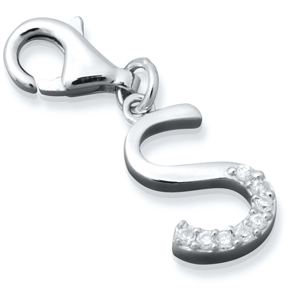 Unique Charm-Einhänger Unique Silber Charm mit Karabiner für Basisarmbänder günstig online kaufen