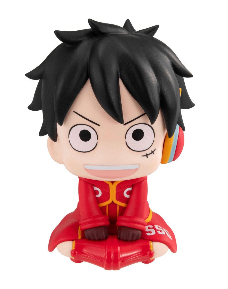 MegaHouse Merchandise-Figur One Piece Look Up PVC Statue Monkey D. Luffy Future Island Egghead Ver