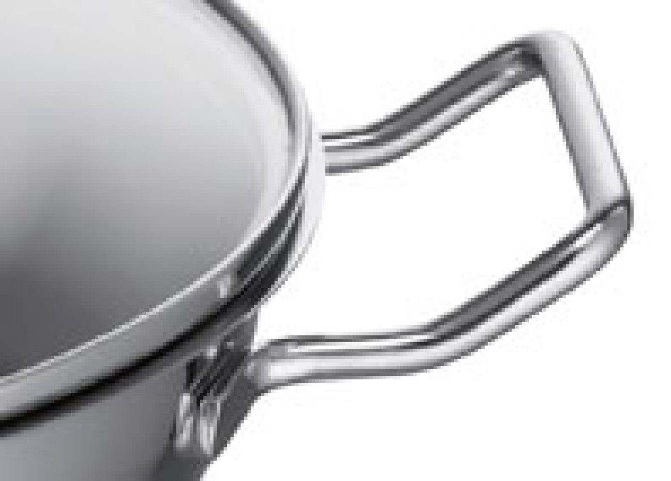 SCHULTE-UFER Schmorpfanne Profi-Line i, Edelstahl (Set, 1 x Pfanne, 1 x Deckel), Ø 28 cm