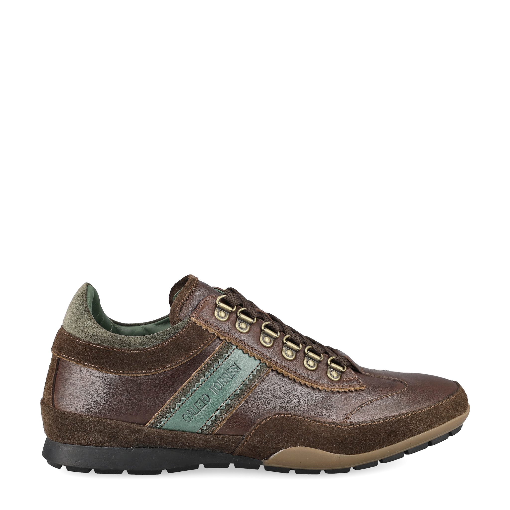 Galizio Torresi Galizio Torresi 415568 V70843, Sneaker, Braun kombiniert, Herren Sneaker