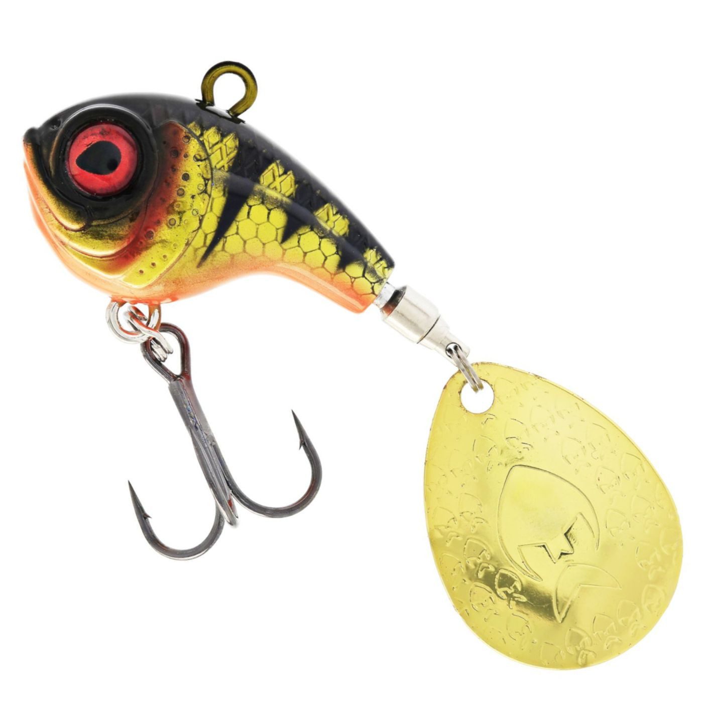 Kunstköder Westin DROPBITE SPIN TAIL JIG 2.6CM 8G SINKING BLING PERCH