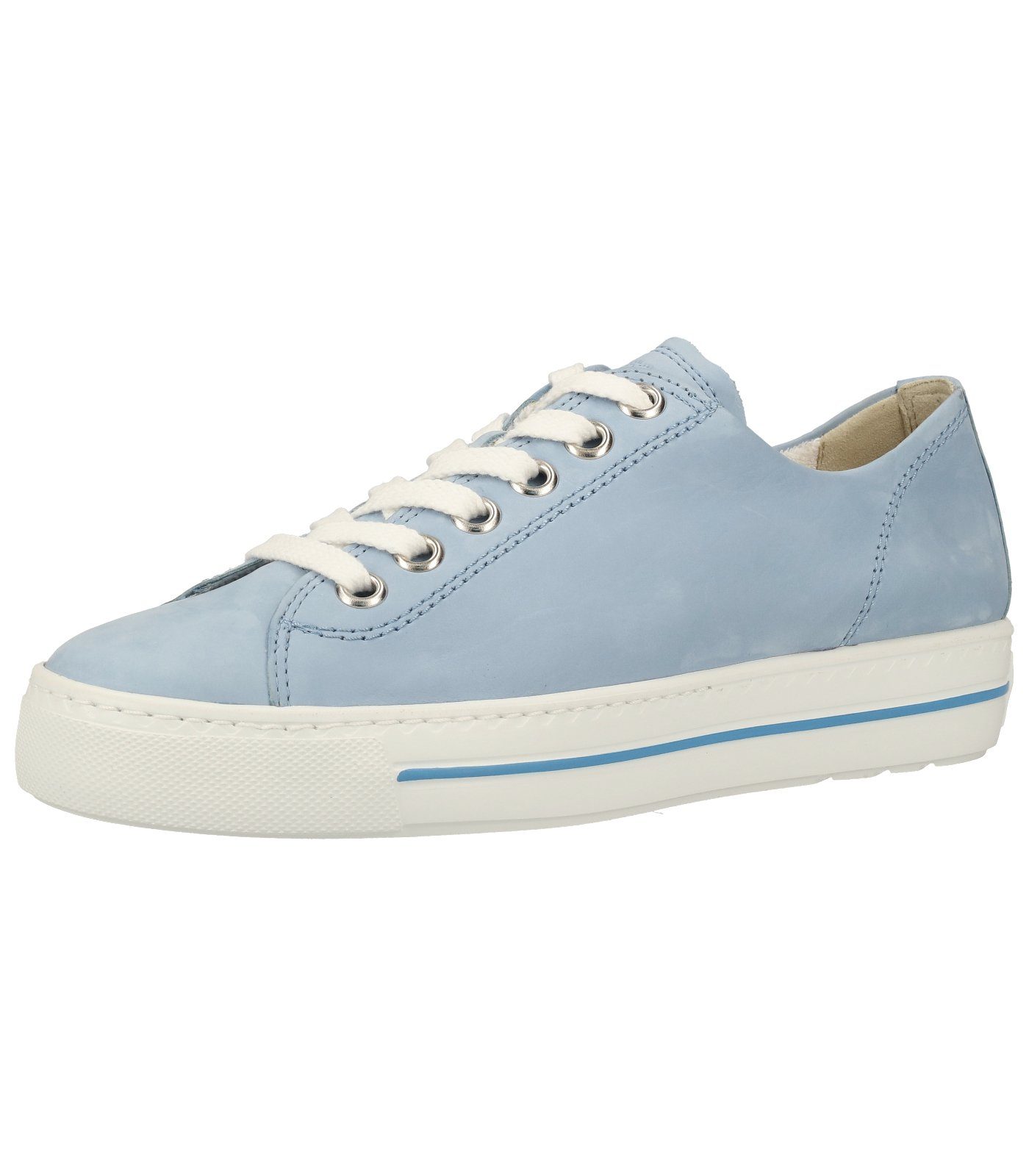 Ara Paul Green Sneaker Nubukleder Sneaker Hellblau